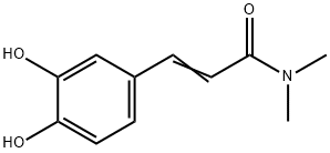 2-Propenamide, 3-(3,4-dihydroxyphenyl)-N,N-dimethyl- (9CI) Structure