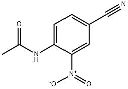 N1-(4-시아노-2-니트로페닐)아세트아미드 구조식 이미지