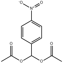 P-니트로벤잘디아세테이트 구조식 이미지