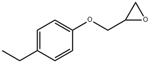 2-(p-에틸페녹시메틸)옥시란 구조식 이미지
