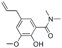 5-Allyl-2-hydroxy-3-methoxy-N,N-dimethylbenzamide Structure