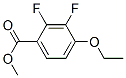 벤조산,4-에톡시-2,3-디플루오로-,메틸에스테르(9CI) 구조식 이미지