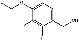 4-Ethoxy-2,3-difluorobenzylalcohol 구조식 이미지