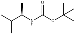 Carbamic acid, [(1R)-1,2-dimethylpropyl]-, 1,1-dimethylethyl ester (9CI) 구조식 이미지