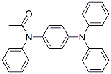 N-[4-(디페닐아미노)페닐]-N-페닐아세트아미드 구조식 이미지
