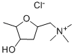 (+/-)-MUSCARINE CHLORIDE 구조식 이미지