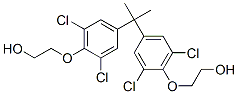 2-[2,6-dichloro-4-[2-[3,5-dichloro-4-(2-hydroxyethoxy)phenyl]propan-2- yl]phenoxy]ethanol 구조식 이미지