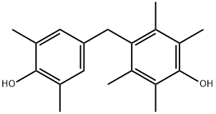 4-(4-Hydroxy-2,3,5,6-tetramethylbenzyl)-2,6-dimethylphenol Structure