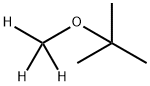 TERT-BUTYLMETHYL-D3에테르 구조식 이미지