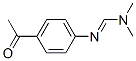 N1,N1-Dimethyl-N2-(4-acetylphenyl)formamidine Structure