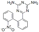 6-(2'-Nitro-1,1'-biphenyl-2-yl)-1,3,5-triazine-2,4-diamine 구조식 이미지