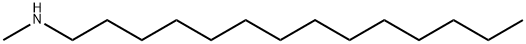 N-methyltetradecylamine Structure