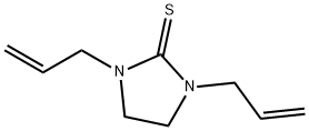 1,3-Bis(2-propenyl)-2-imidazolidinethione Structure