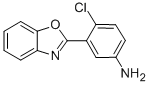 3-BENZOOXAZOL-2-YL-4-클로로-페닐아민 구조식 이미지