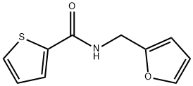 2-Thiophenecarboxamide,N-(2-furanylmethyl)- Structure