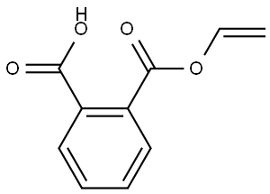 POLYVINYL HYDROGEN PHTHALATE Structure