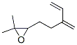 2,2-dimethyl-3-(3-methylenepent-4-enyl)oxirane Structure