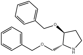 피롤리딘,3-(페닐메톡시)-2-(페닐메톡시)메틸-,(2R,3S)- 구조식 이미지