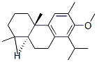 Phenanthrene, 1,2,3,4,4a,9,10,10a-octahydro-7-methoxy-1,1,4a,6-tetramethyl-8-(1-methylethyl)-, (4aS,10aS)- 구조식 이미지