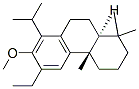 Phenanthrene, 6-ethyl-1,2,3,4,4a,9,10,10a-octahydro-7-methoxy-1,1,4a-trimethyl-8-(1-methylethyl)-, (4aS,10aS)- Structure
