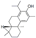 2-Phenanthrenol, 4b,5,6,7,8,8a,9,10-octahydro-3,4b,8,8-tetramethyl-1-(1-methylethyl)-, (4bS,8aS)- 구조식 이미지