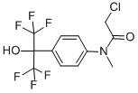 2-CHLORO-N-(4-(1,1,1,3,3,3-HEXAFLUORO-2-HYDROXYPROPAN-2-YL)PHENYL)-N-METHYLACETAMIDE 구조식 이미지