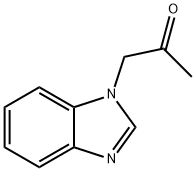 2-Propanone,1-(1H-benzimidazol-1-yl)-(9CI) 구조식 이미지