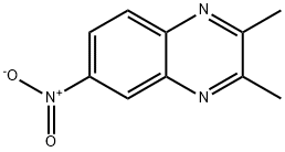 2,3-디메틸-6-니트로퀴녹살린 구조식 이미지