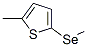 2-Methyl-5-(methylseleno)thiophene Structure