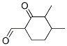 Cyclohexanecarboxaldehyde, 3,4-dimethyl-2-oxo- (9CI) Structure