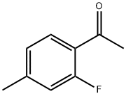 2'-FLUORO-4'-METHYLACETOPHENONE Structure