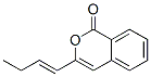 3-[(E)-1-Butenyl]-1H-2-benzopyran-1-one Structure