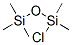 chloropentamethyldisiloxane  Structure