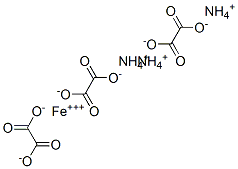triammonium iron(3+) trioxalate  Structure