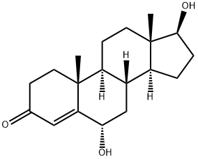 6alpha-Hydroxytestosterone 구조식 이미지