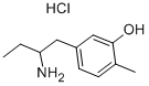 ALPHA-ETHYL-3-HYDROXY-4-METHYLPHENETHYLAMINE HYDROCHLORIDE Structure