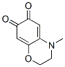 3,4-Dihydro-4-methyl-2H-1,4-benzoxazine-6,7-dione 구조식 이미지