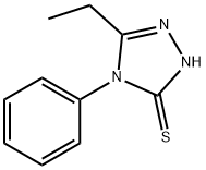 5-ethyl-4-phenyl-4H-1,2,4-triazole-3-thiol 구조식 이미지