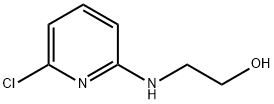 2-[(6-Chloro-2-pyridinyl)amino]-1-ethanol Structure