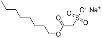 나트륨2-(옥틸옥시)-2-옥소에탄-1-설포네이트 구조식 이미지