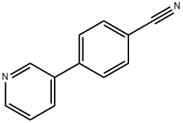4-(3-PYRIDYL)BENZONITRILE Structure