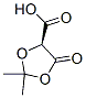 1,3-Dioxolane-4-carboxylicacid,2,2-dimethyl-5-oxo-,(4S)-(9CI) Structure