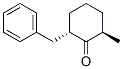 트랜스-2-벤질-6-메틸사이클로헥사논 구조식 이미지