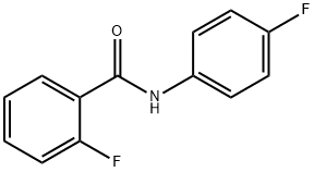 2-fluoro-N-(4-fluorophenyl)benzamide Structure