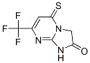 Imidazo[1,2-a]pyrimidin-2(3H)-one,  1,5-dihydro-5-thioxo-7-(trifluoromethyl)- 구조식 이미지