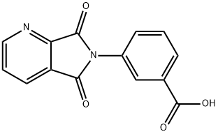 3-(5,7-dioxo-5,7-dihydro-6H-pyrrolo[3,4-b]pyridin-6-yl)benzoic acid 구조식 이미지