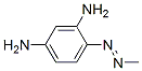 m-Phenylenediamine, 4-(methylazo)- (8CI) Structure