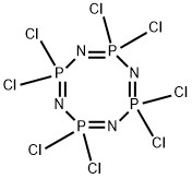 2,2,4,4,6,6,8,8-octachloro-2,2,4,4,6,6,8,8-octahydro-1,3,5,7,2,4,6,8-tetraazatetraphosphocine   Structure