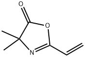 4,4-DIMETHYL-2-VINYL-2-OXAZOLIN-5-ONE 구조식 이미지