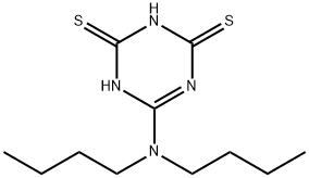 2-디-n-부틸아미노-4,6-디메르캅토S-트리아진 구조식 이미지